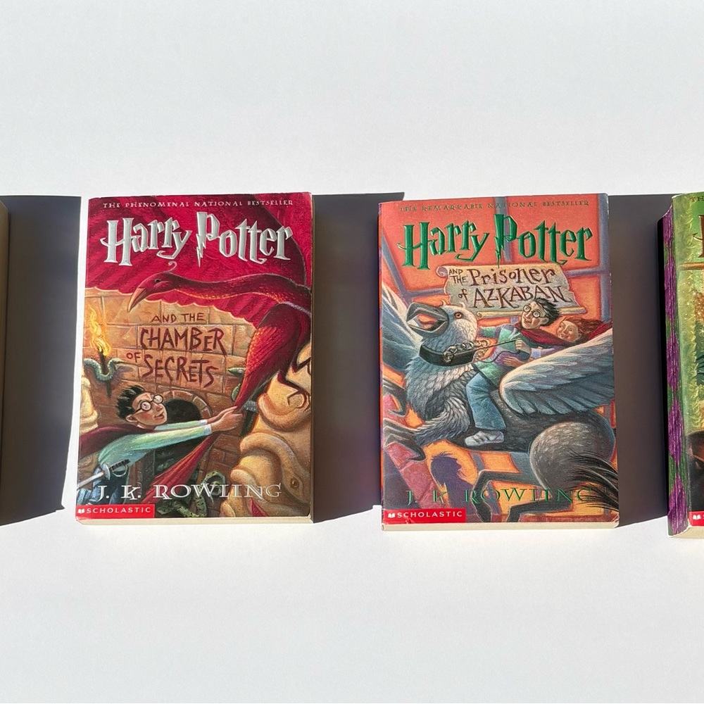 Scholastic Harry Potter Paperback Books 1-4